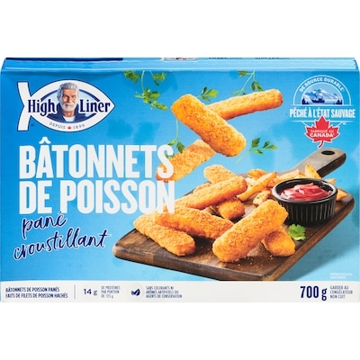 High Liner Bâtonnets de poisson pané croustillants 700 g, 1,57 $/100g