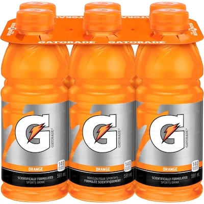 Gatorade Orange Sports Drink  6x591.0 ml, $0.23/100ml
