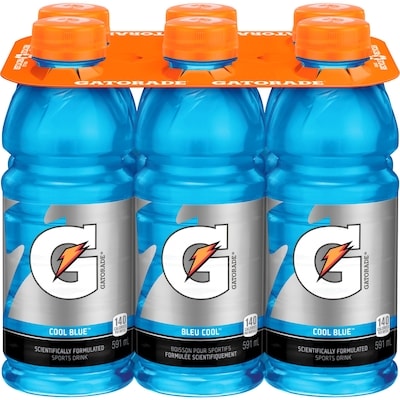 Gatorade Gatorade Bleu Cool Boisson désaltérante pour sportifs 6x591.0 ml, 0,23 $/100ml
