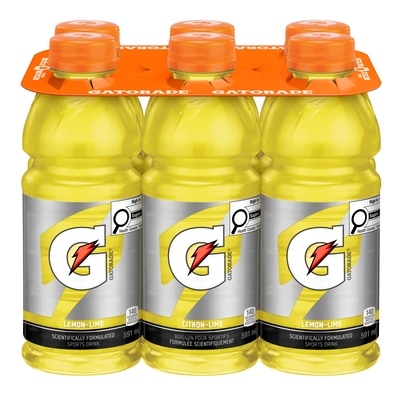 Gatorade Lemon Lime Sports Drink 6x591.0 ml, $0.23/100ml