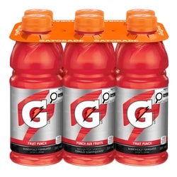 Gatorade Fruit Punch Sports Drink 6x591.0 ml, $0.23/100ml