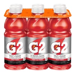 Gatorade Fruit Punch Sports Drink 6x591.0 ml, $0.23/100ml