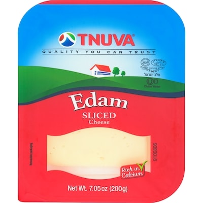Tnuva Sliced Cheese Edam 200 g, $8.50/100g