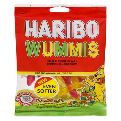 Haribo Rattle-Snakes 150 g, $4.86/100g