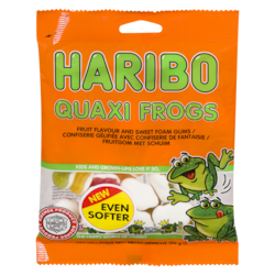 Kosher Mini Rainbow Frogs Gummi Candy