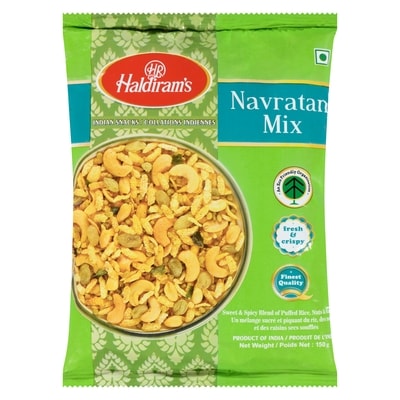 Haldiram’s Navratan Chiwda 150 g, 1,33 $/100g