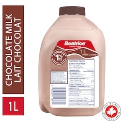 Beatrice Partly Skimmed Chocolate Milk 1% 1 l, $0.38/100ml