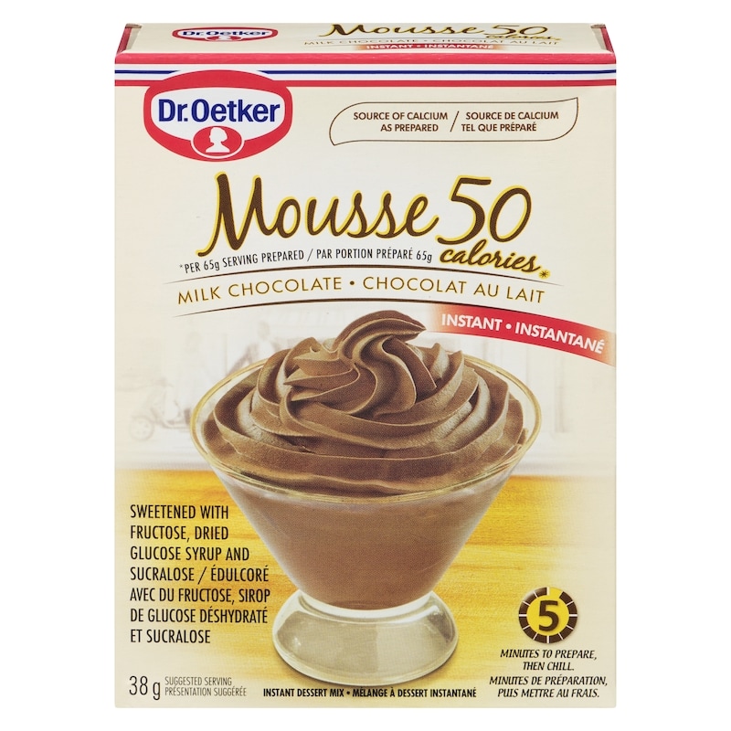 Chocolate Mousse, 50 Calories