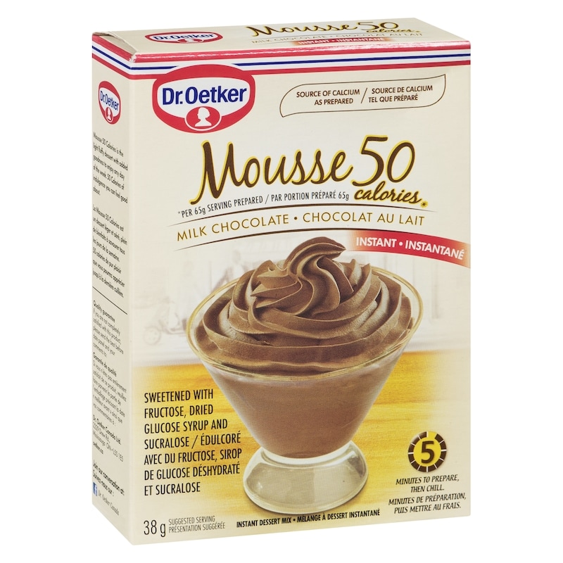 Chocolate Mousse, 50 Calories