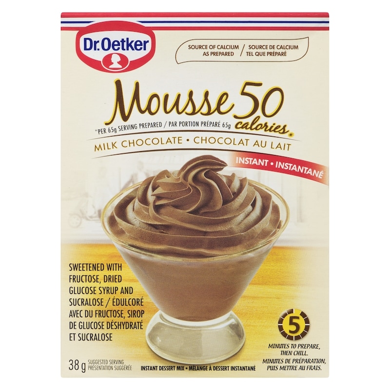Chocolate Mousse, 50 Calories