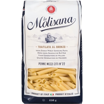 Molisana Penne Mezze Ziti Rigate 450 g, $0.66/100g