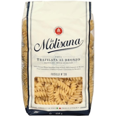 La Molisana Fusilli 450 g, 0,78 $/100g