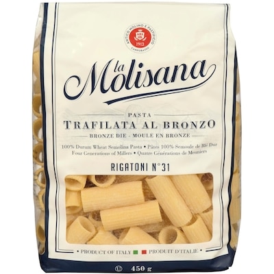 La Molisana Rigatoni 450 g, 0,78 $/100g