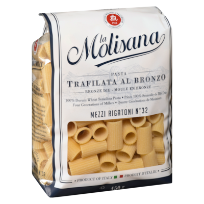 Mezze Rigatoni Pasta