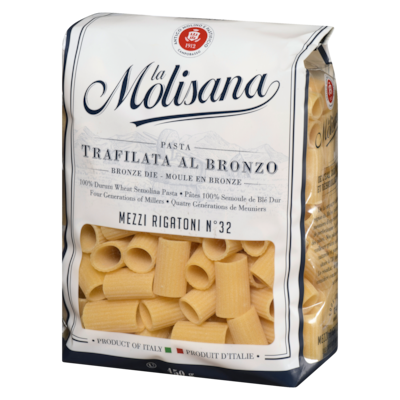 Mezze Rigatoni Pasta