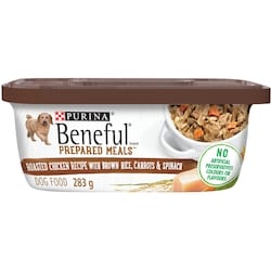 Purina Beneful Prepared Meals Roasted Chicken Recipe, Wet Dog Food 283 g, $1.23/100g