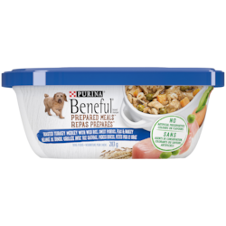 Purina Beneful Repas Préparés Mélange de Dinde Grillée, Nourriture Humide pour Chiens 283 g, 1,23 $/100g