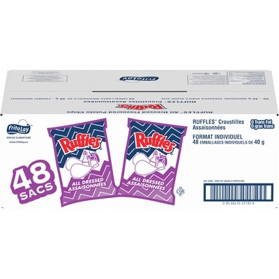 Frito-Lay Croustilles assaisonnées 48x40.0 g, 2,19 $/100g
