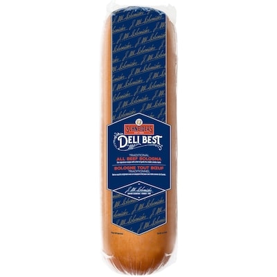 Schneiders Deli Best Traditional All Beef Bologna $31.90/1kg $14.47/1lb