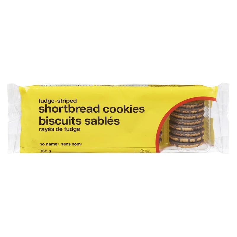 Fudge-Striped Shortbread Cookies