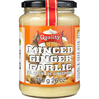 Quality Minced Ginger Garlic 750 g, $0.80/100g
