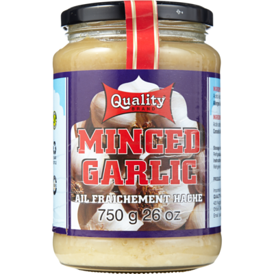 Quality Garlic, Minced 750 g, $0.93/100g