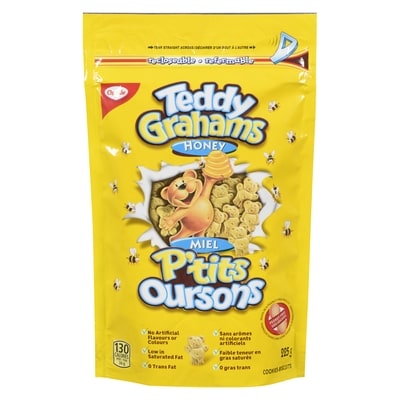 Christie Teddy Grahams Honey Cookies 225 g, $1.77/100g