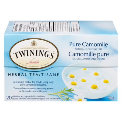 Twinings 20ct Camomille pure 20 ea, 0,35 $/1ch
