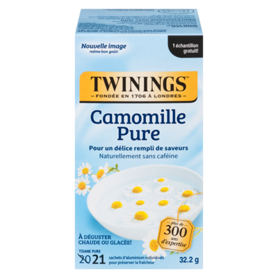 Twinings 20ct Camomille pure 20 ea, 0,29 $/1ch