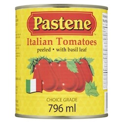 【tomato】TENDERLOIN 新品未使用 Pastene Italian Peeled Tomatoes - 796 ml | Fortinos