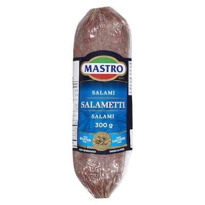 Mastro Salametti Mild      300 g, $39.97/1kg $4.00/100g