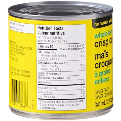 Whole Kernel Crisp Corn