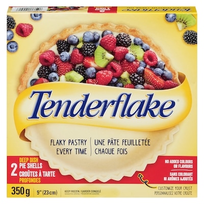 Tenderflake Fonds de tarte profonds 350 g, 1,14 $/100g