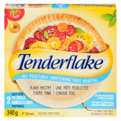 Deep Dish Pie Shells, All Vegetable Shortening