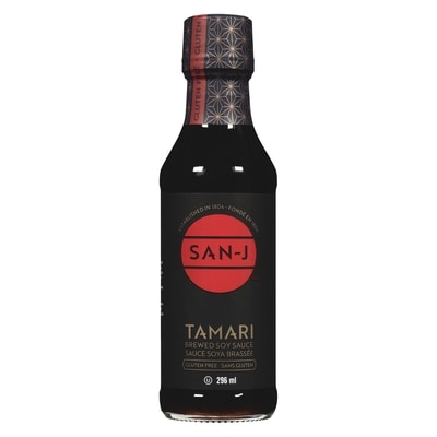 San J Sauce soya tamari sans gluten 296 ml, 2,02 $/100ml