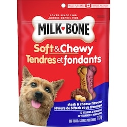 Milkbone Soft & Chewy Dog Treats Steak and Cheese Flavour 113 g, $2.38/100g