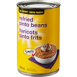 Sans Nom Haricots pinto frits 398 ml, 0,83 $/100ml