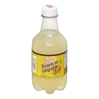 Solo Boisson au gingembre 355 ml, 0,28 $/100ml