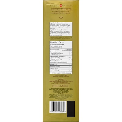 Dark Chocolate Bar With Almonds