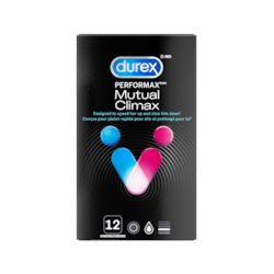 Durex Condoms nervurés et perlés Mutual Climax 12 ea, 0,97 $/1ch