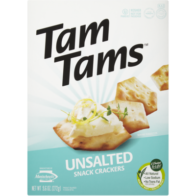 Manischewitz Craquelins Tam Tam sans sel casher 272 g, 2,94 $/100g