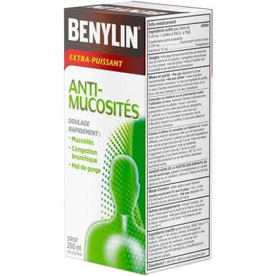 Anti-mucosités plus antitussif extra-puissant