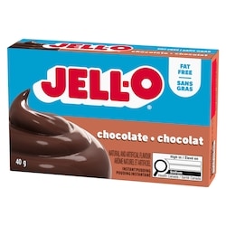 Jell-O Fat Free Chocolate Instant Pudding Mix - 40 g | Valumart