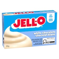 Jell-O Fat Free White Chocolate Instant Pudding Mix - 32 g | Zehrs