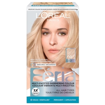 L’Oréal Colorant capillaire nuance 110 Blond beige très clair Féria 1 ea, 17,49 $/1ch