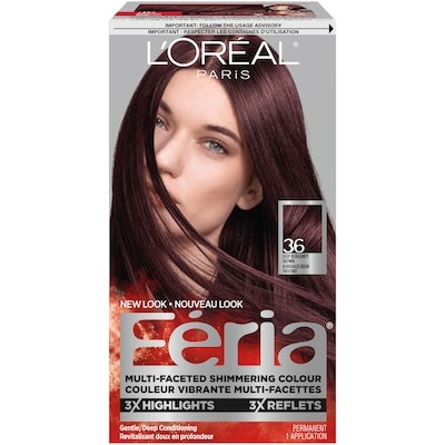 L'Oreal Paris Feria, 36 Deep Burgundy Brown 1 ea, $15.99/1ea