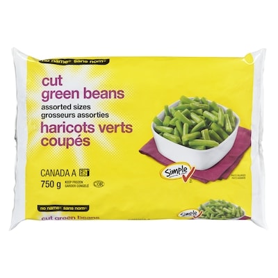 No Name Cut Green Beans 750 g, $0.40/100g