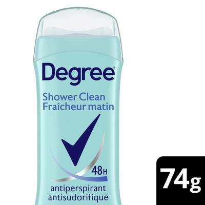 Degree Antiperspirant Stick for Women Shower Clean 48hr Protection 74 g, $7.42/100g