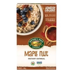 Organic Maple Nut Instant Oatmeal