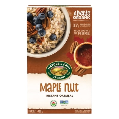 Nature’s Path Gruau biologique Érable et noix 400 g, 1,50 $/100g